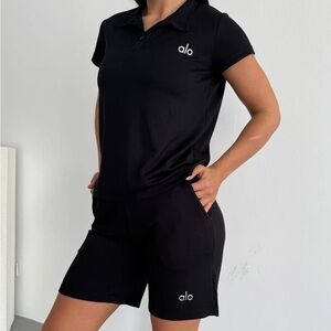 Yoga Women's Black Athletic Shorts